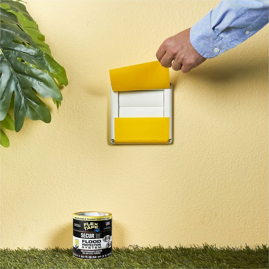 TAPE;7.5"X20;YELLOW