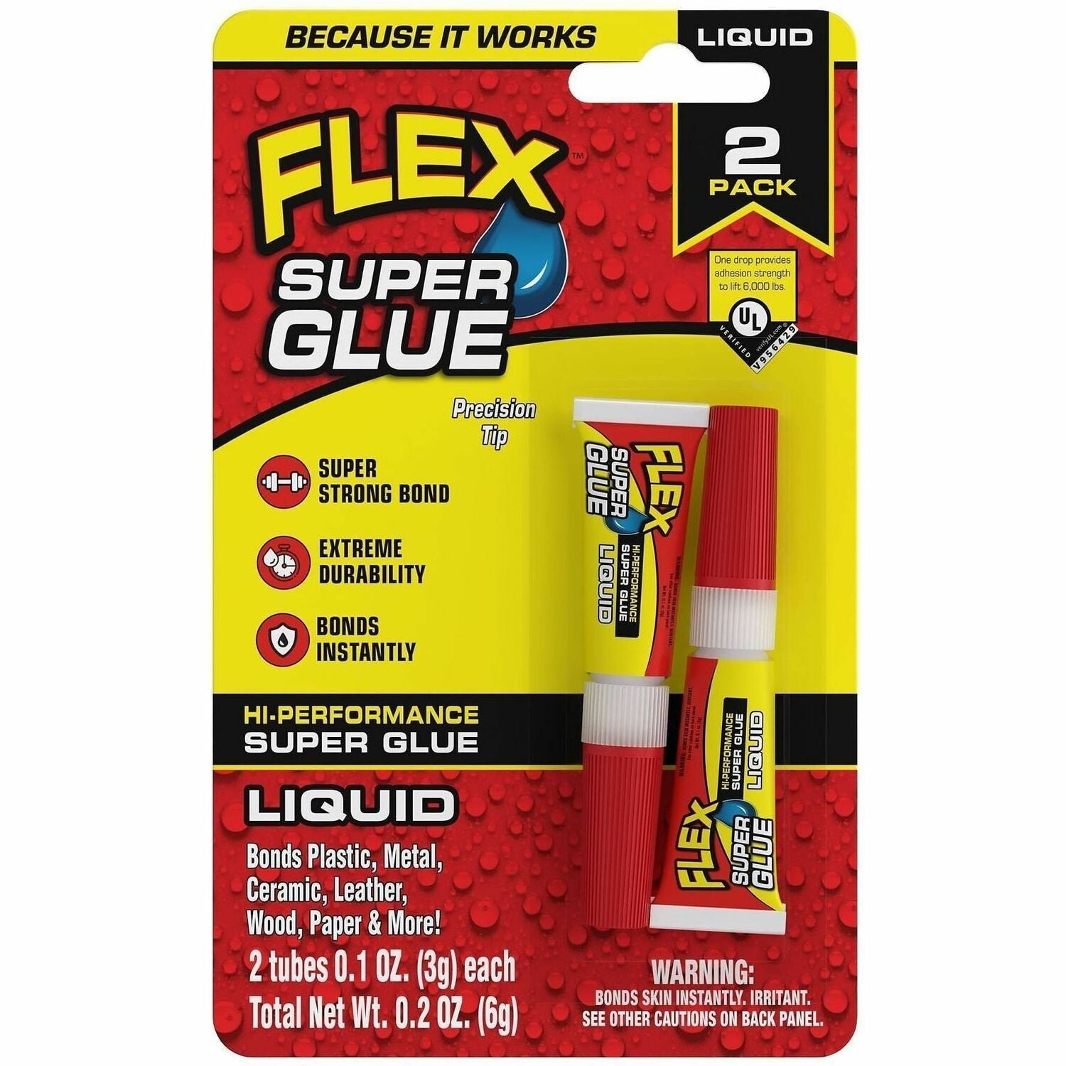 GLUE;SUPER;LIQUID;TUBE;2PK