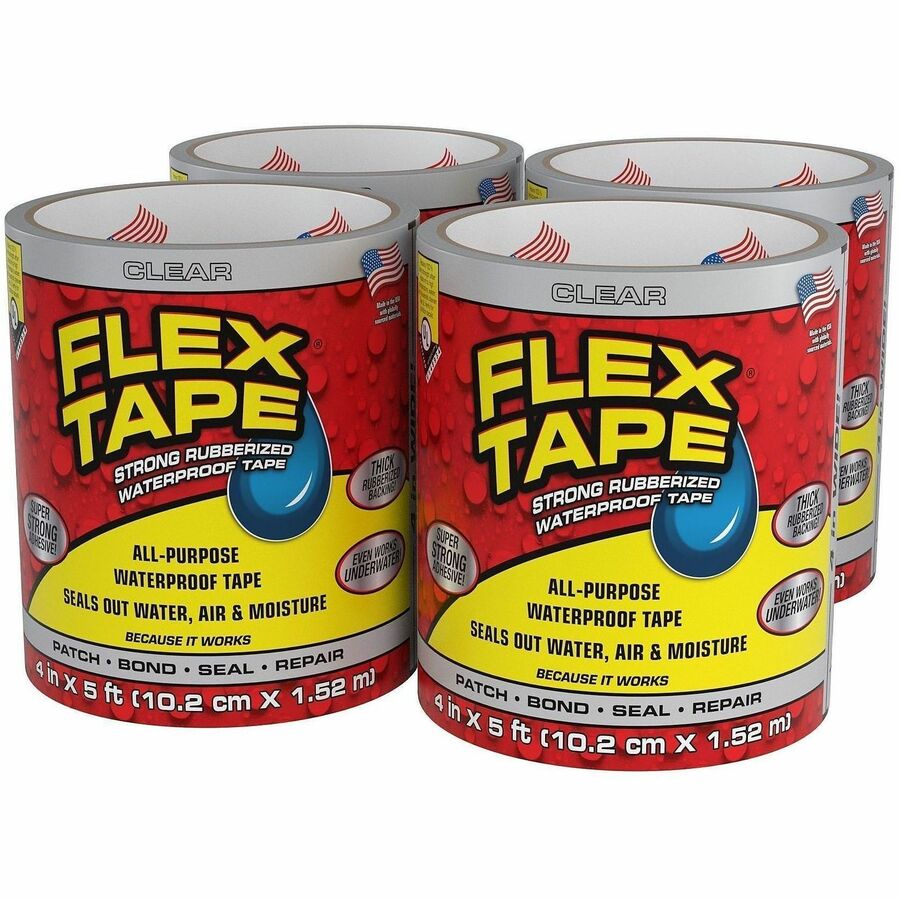 TAPE;4"X5;CLR