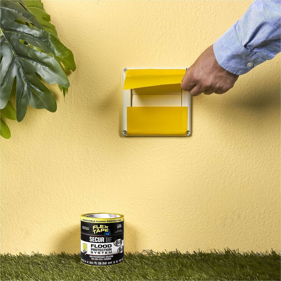 TAPE;3.75"X20;YELLOW