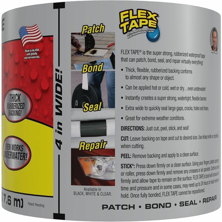 TAPE;MAX;4"X25;CLEAR