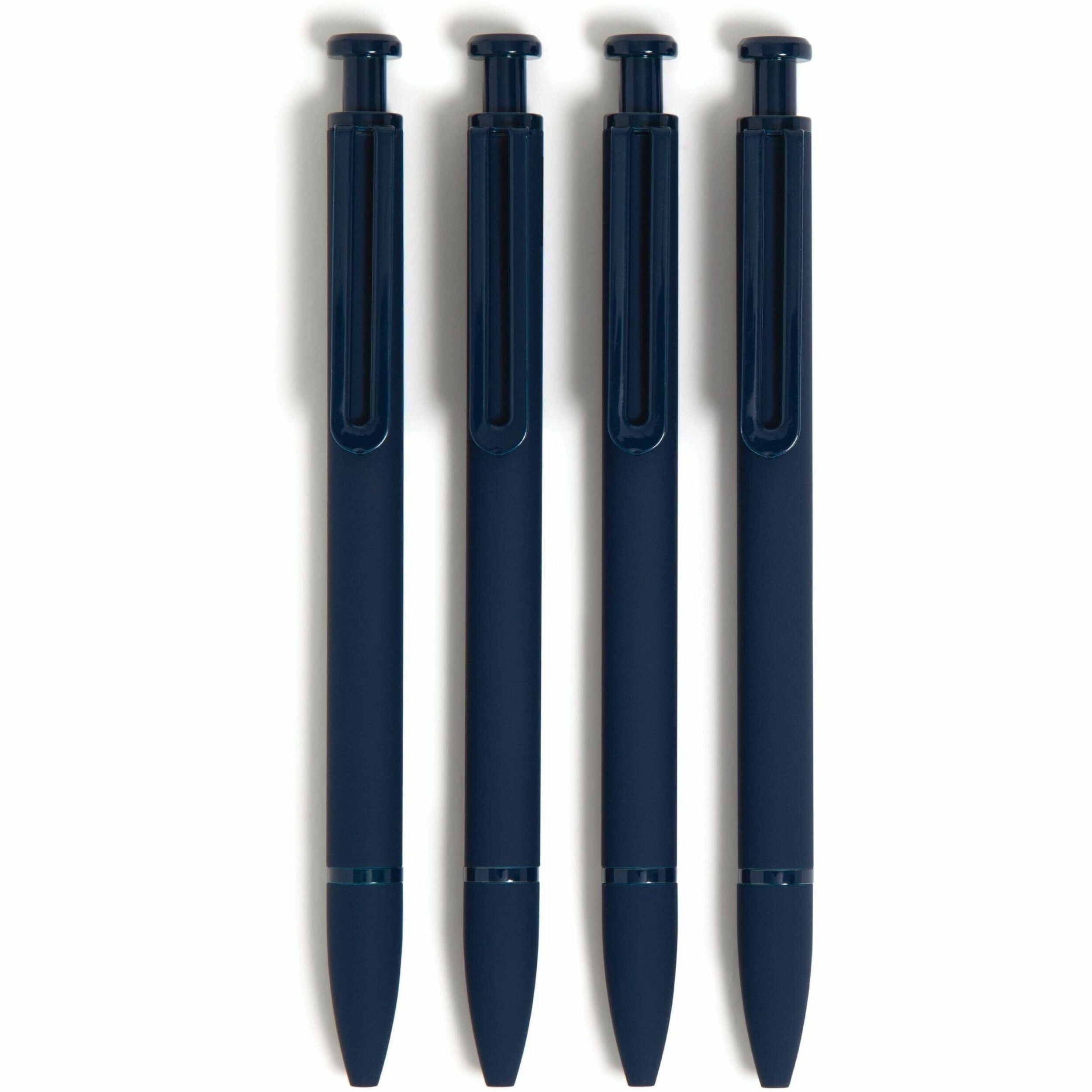 1 mm Bold Pen Point - Blue Ink - Midnight Blue Barrel - Writing, Home, School, Office - 24 Unit