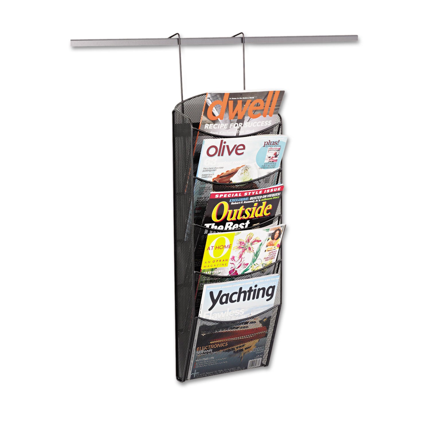 Onyx Literature Rack 5 Pocket
