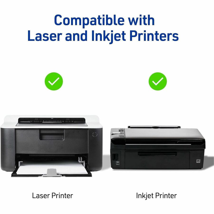 3" Height x 3" Width - Permanent Adhesive - Square - Laser, Inkjet - White Matte - Paper - Adhesive, Jam Resistant, Easy Peel, Pop Up Edge, Smudge-free, Print-to-the Edge - 6 / Sheet - 150 / Pack