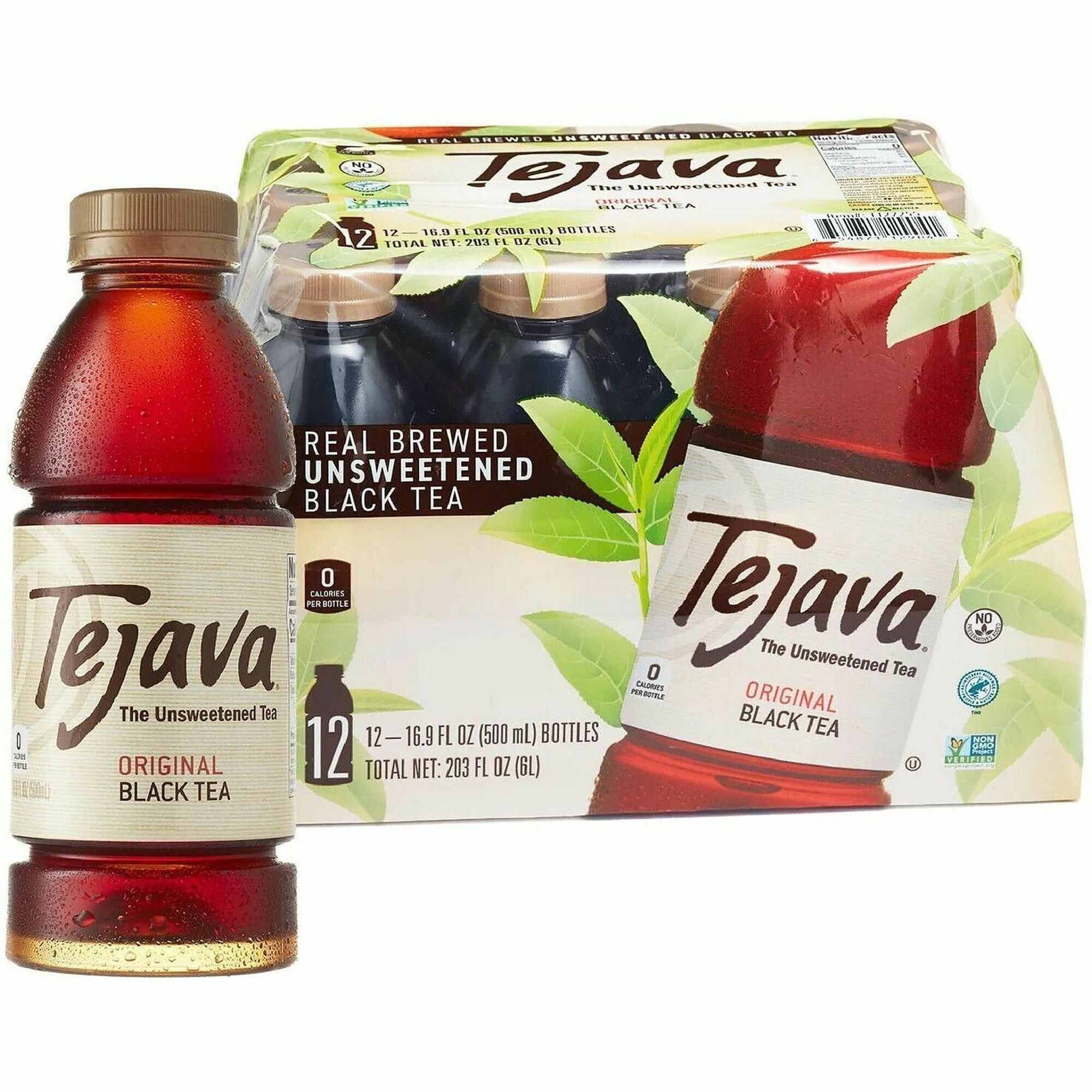 Black Tea - 16.90 fl oz - GMO Free - 12 / Carton