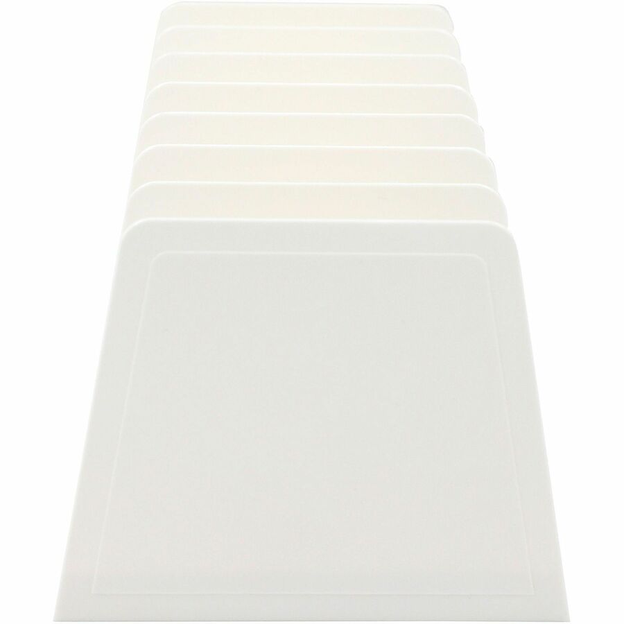 Business Source 6-slot Inclined Desk Step Sorter - 6 Compartment(s) - 6.50" Height x 8" Width x 7.75" Depth - Desktop, Desk - White - 1 Each