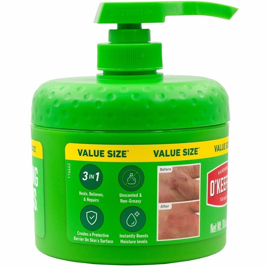 Cream - For Dry Skin - Applicable on Hand - Skin - Moisturising, Non-greasy, Unscented - 1 Each