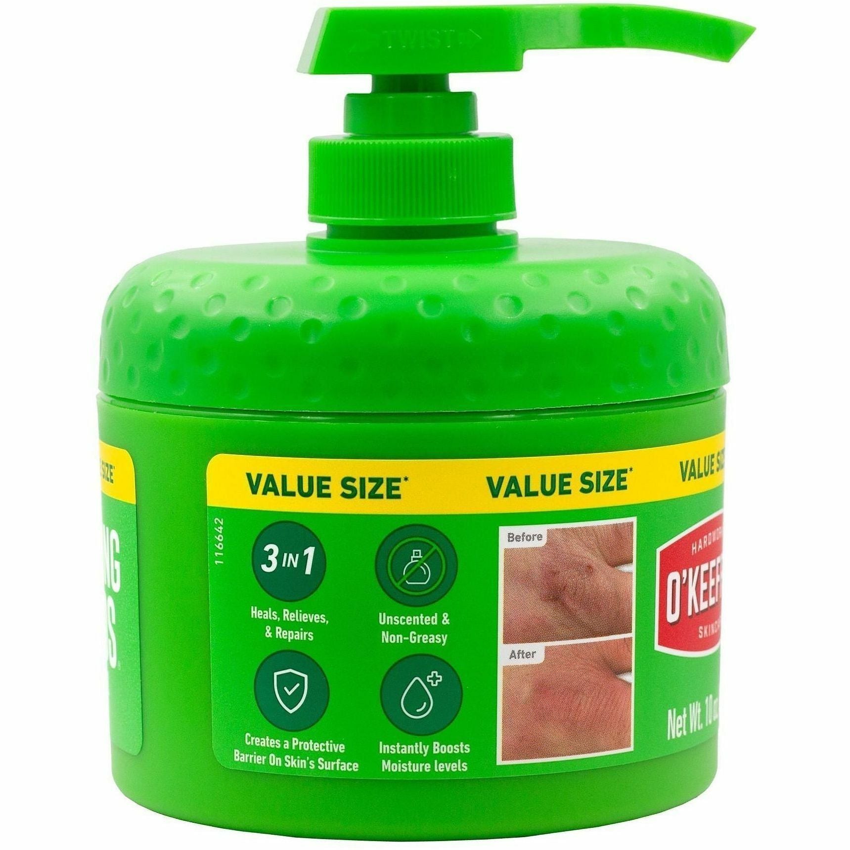 Cream - For Dry Skin - Applicable on Hand - Skin - Moisturising, Non-greasy, Unscented - 1 Each