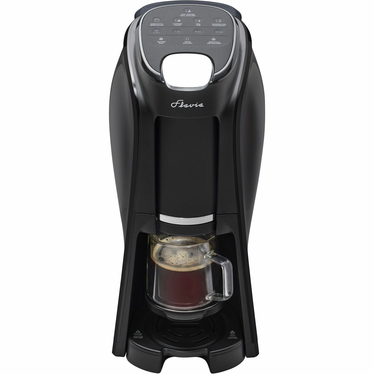 5.30 fl oz - Single-serve - Black - Plastic Body