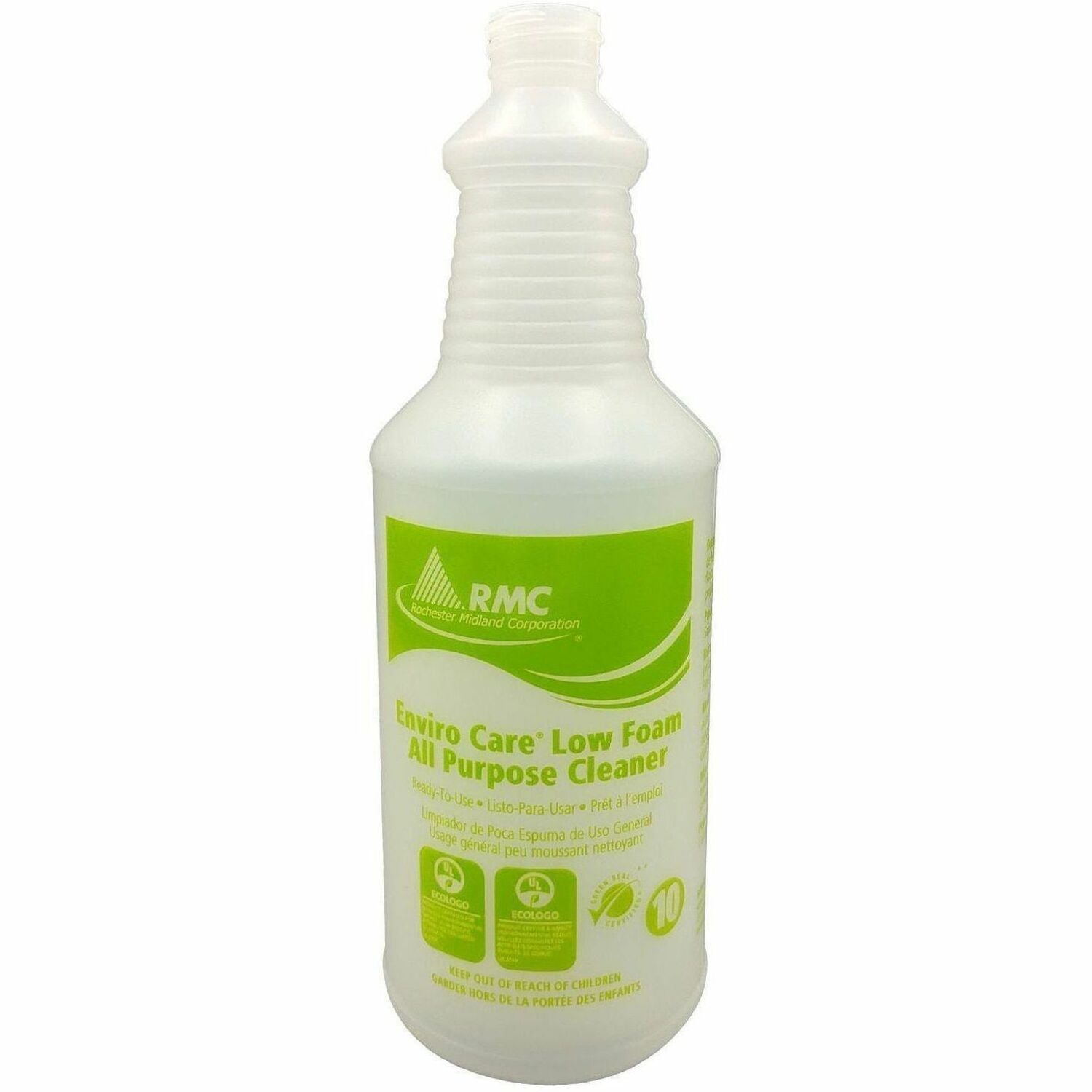 For Multipurpose - Foam, Spray - 32 oz (2 lb) - Recommended For: Soil Remover - Bio-based, pH Neutral - Yellow-Green Bottle - 1 Each