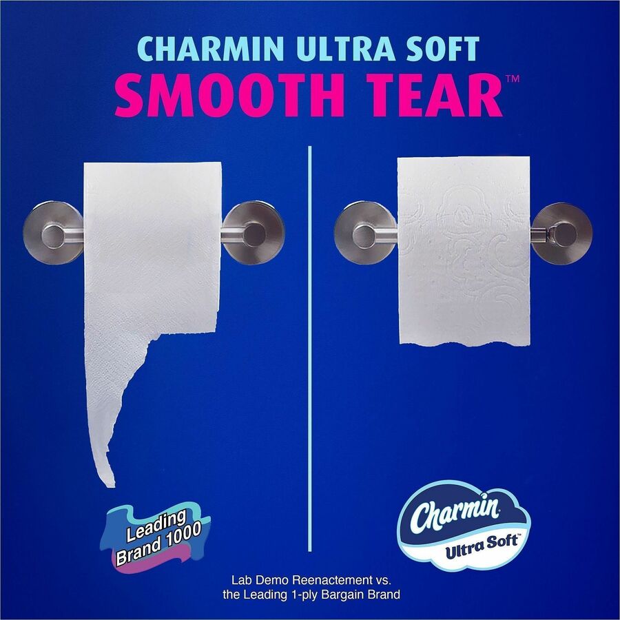 2 Ply - Mega - 208 Sheets/Roll - 4" Roll Diameter - 1 1/2" Core - Diamond Weave Texture - White - 1 Carton