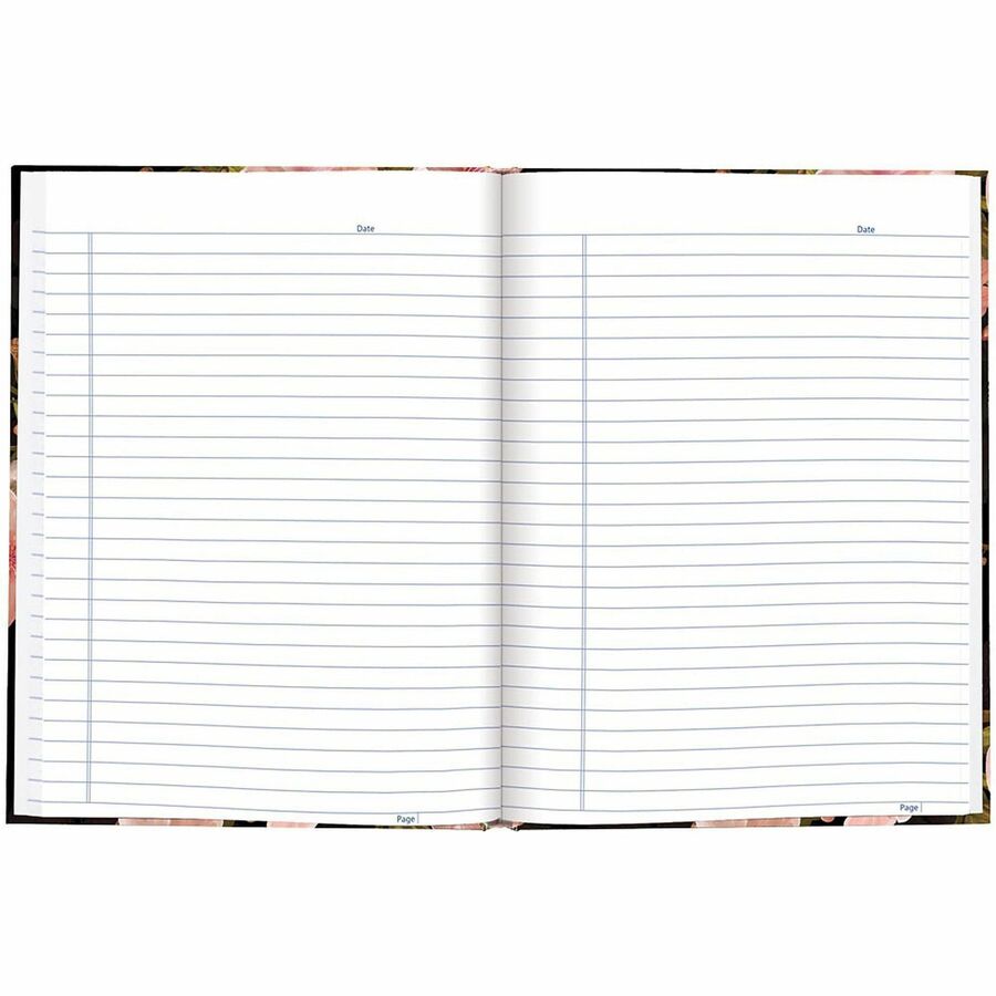 192 Pages - Ruled Margin - 9 1/4" x 7 1/4" Sheet Size - Cherry Tree Lane Cover - Smooth, Hard Cover, Sturdy, Self-adhesive Tab, Index Sheet, Acid-free Paper, Durable - Recycled - 1 Each