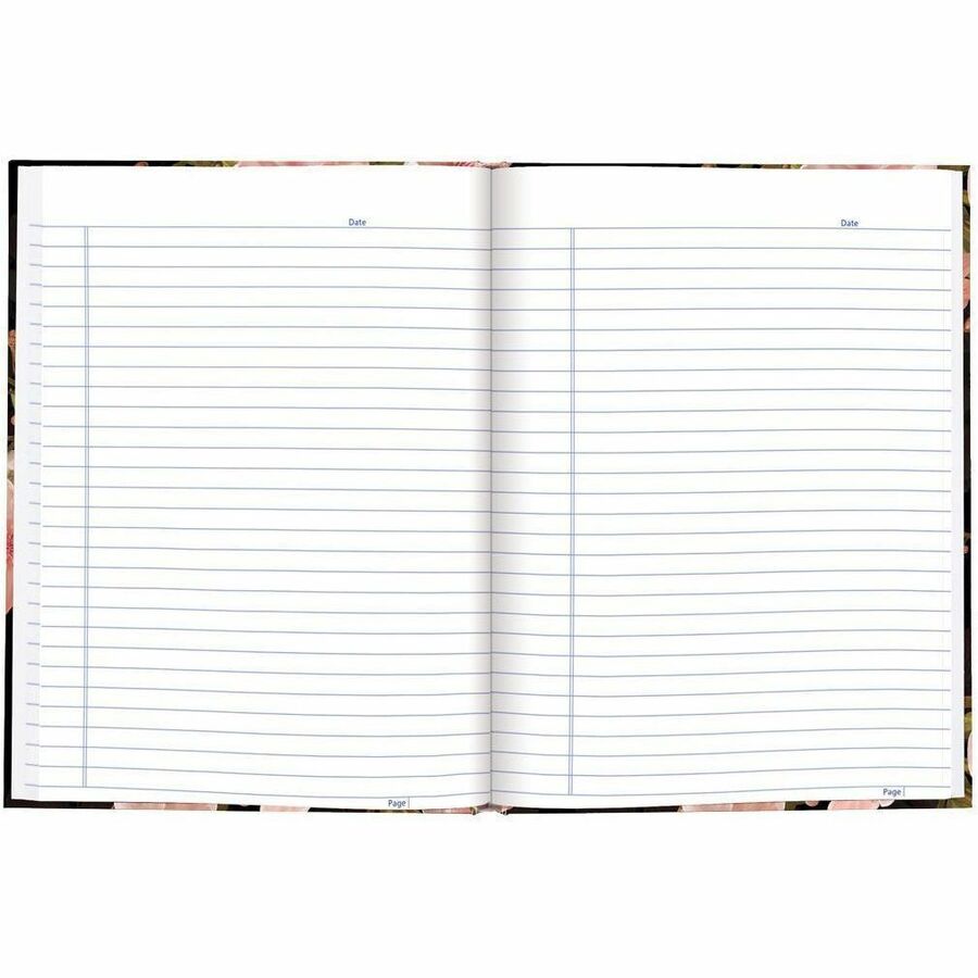 192 Pages - Ruled Margin - 9 1/4" x 7 1/4" Sheet Size - Cherry Tree Lane Cover - Smooth, Hard Cover, Sturdy, Self-adhesive Tab, Index Sheet, Acid-free Paper, Durable - Recycled - 1 Each