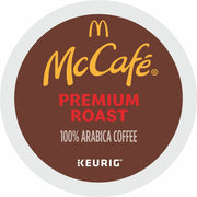 McCaf&eacute;&reg; K-Cup Premium Roast Coffee - Compatible with Keurig K-Cup Brewer - Medium - 24 K-Cup - K-Cup - Premium Roast - 4 / Carton