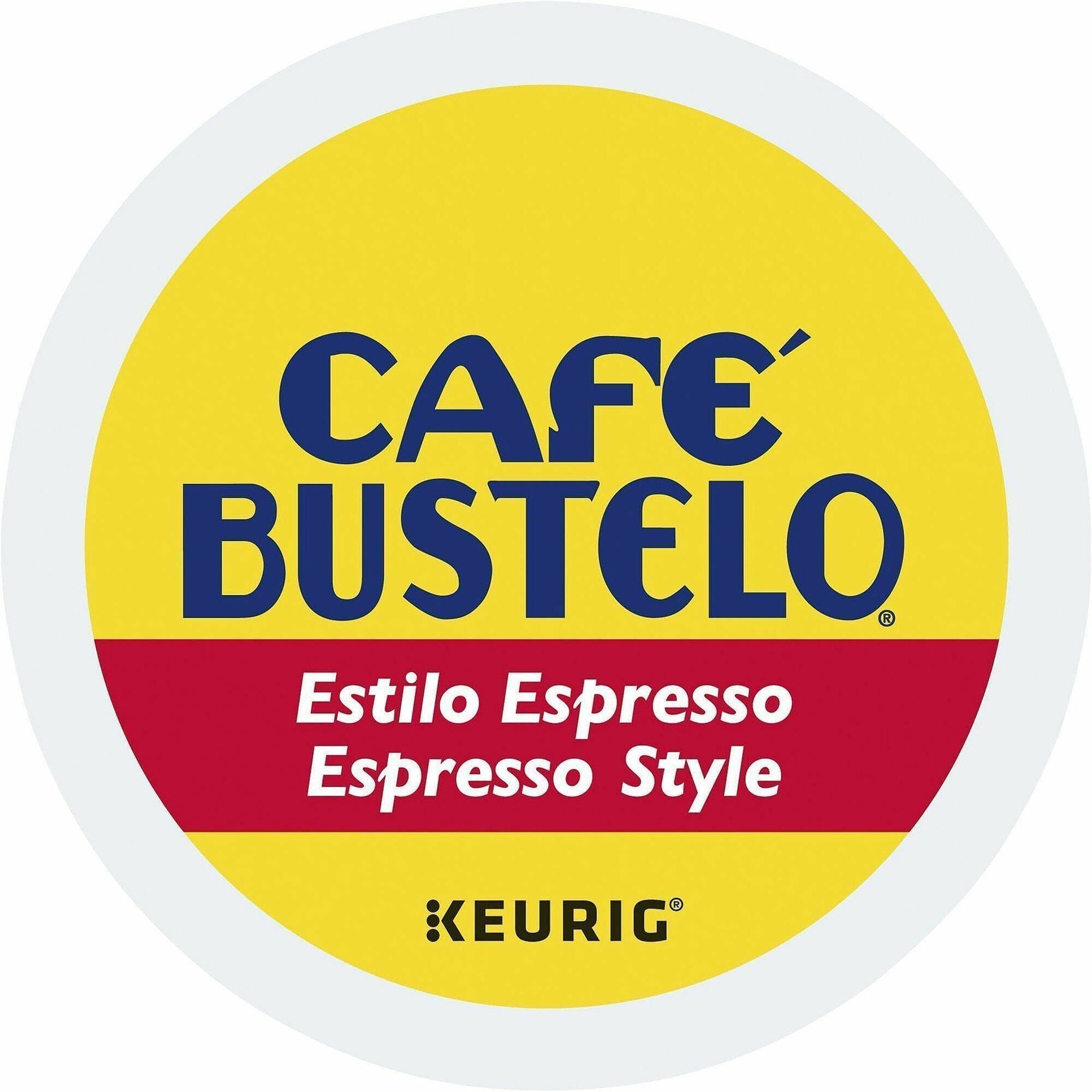 Compatible with Keurig K-Cup Brewer - 24 K-Cup - K-Cup - Espresso, Dark Blend - 4 / Carton