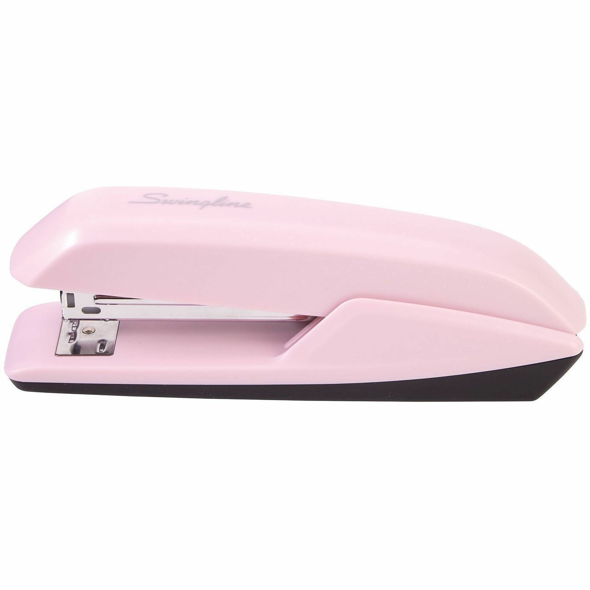 Swingline 545 Standard Desktop Stapler - Staples Upto 20 Sheet - Blush Pink - 1 Each