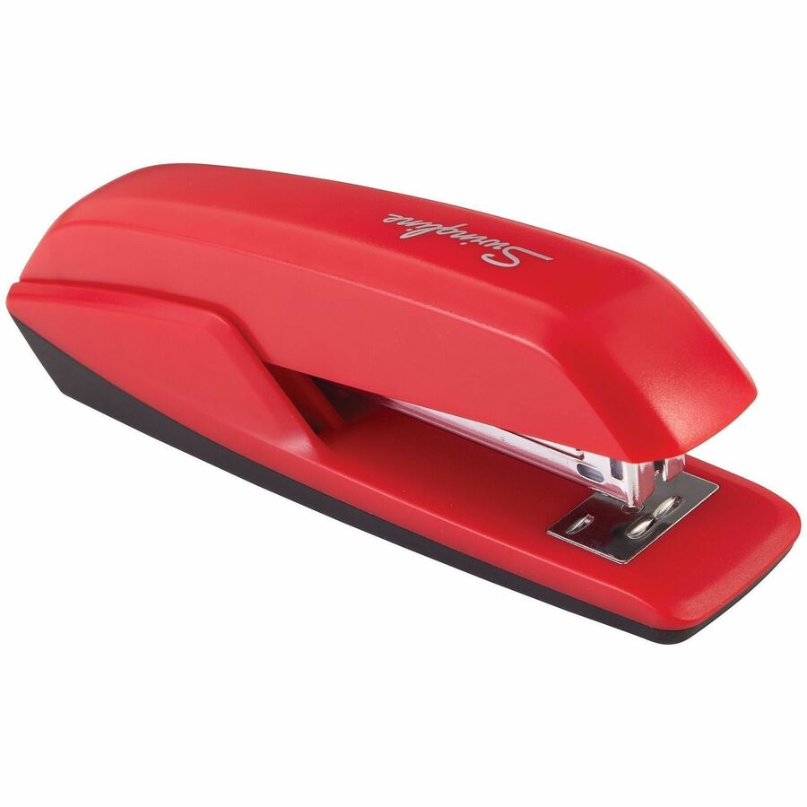 Swingline 545 Standard Desktop Stapler - Staples Upto 20 Sheet - Rio Red - 1 Each