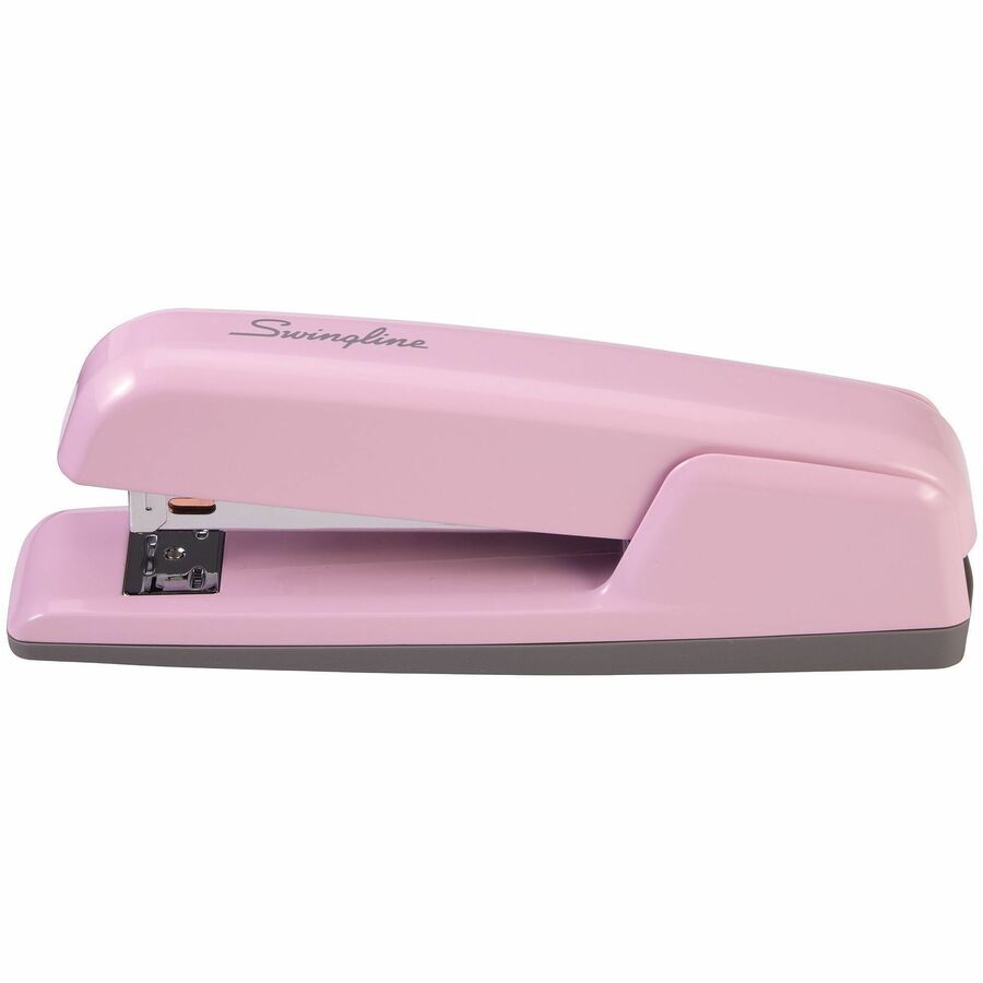 Swingline 747 Business Stapler - Staples Upto 30 Sheet - Blush Pink - Die-cast Metal - 1 Each