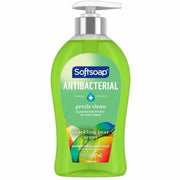 Softsoap Antibacterial Soap Pump - Sparkling Pear Scent - 11.25 fl oz - Pump Bottle Dispenser - Bacteria Remover - Hand, Skin - Moisturizing - Antibacterial - Green - Paraben-free, Phthalate-free - 6 / Carton