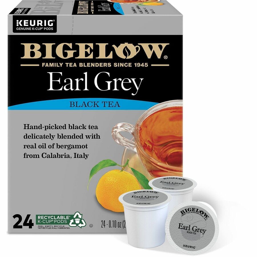 Compatible with Keurig Brewer - Black Tea - 24 K-Cup - Caffeinated - 4 / Carton
