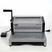 CombBind - 500 Sheet(s) Bind - 25 Punch - 9.9" Height x 15.4" Width x 13.9" Depth - Gray