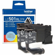 Brother Original High Yield Inkjet Ink Cartridge - Twin-pack - Black - 2 Pack - 1000 Pages