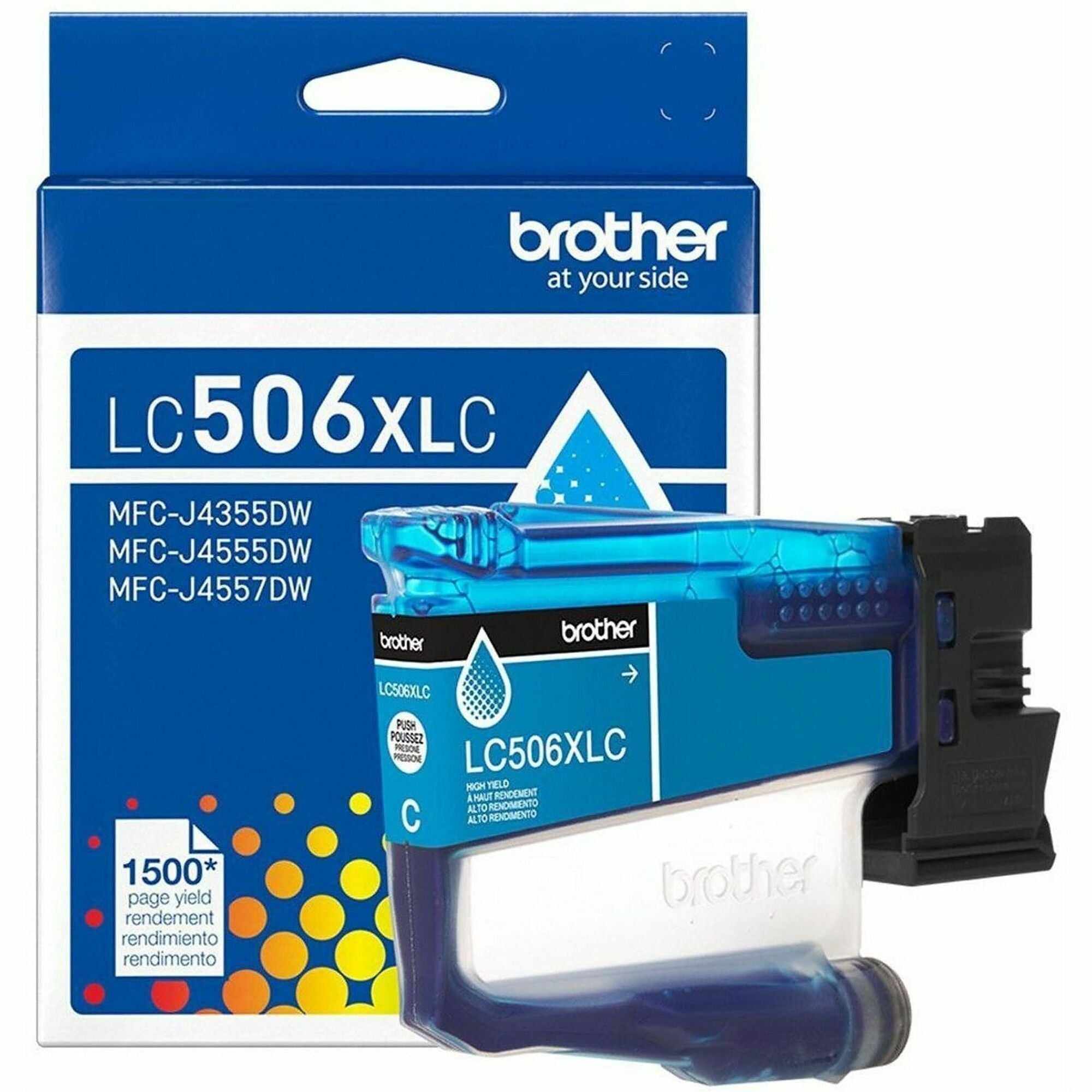 Brother Original High (XL) Yield Inkjet Ink Cartridge - Cyan - 1 Each