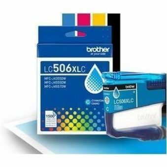 Brother Original High (XL) Yield Inkjet Ink Cartridge - Cyan - 1 Each