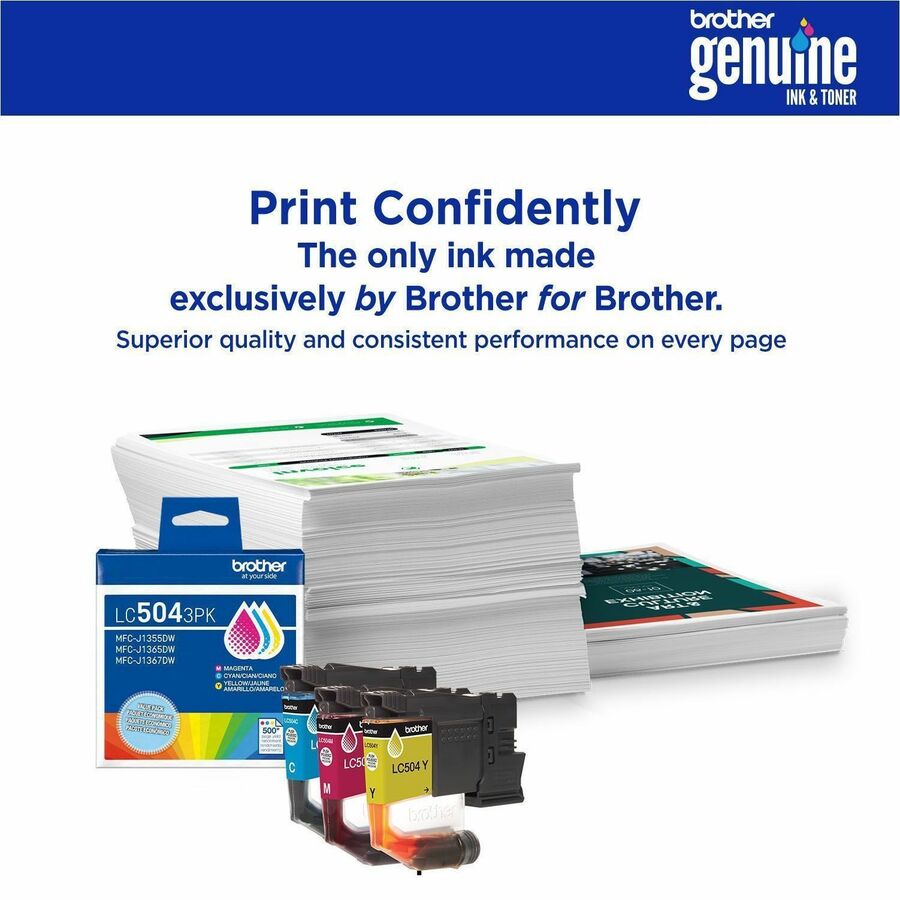 Brother Original Standard Yield Inkjet Ink Cartridge - Black - 1 Each
