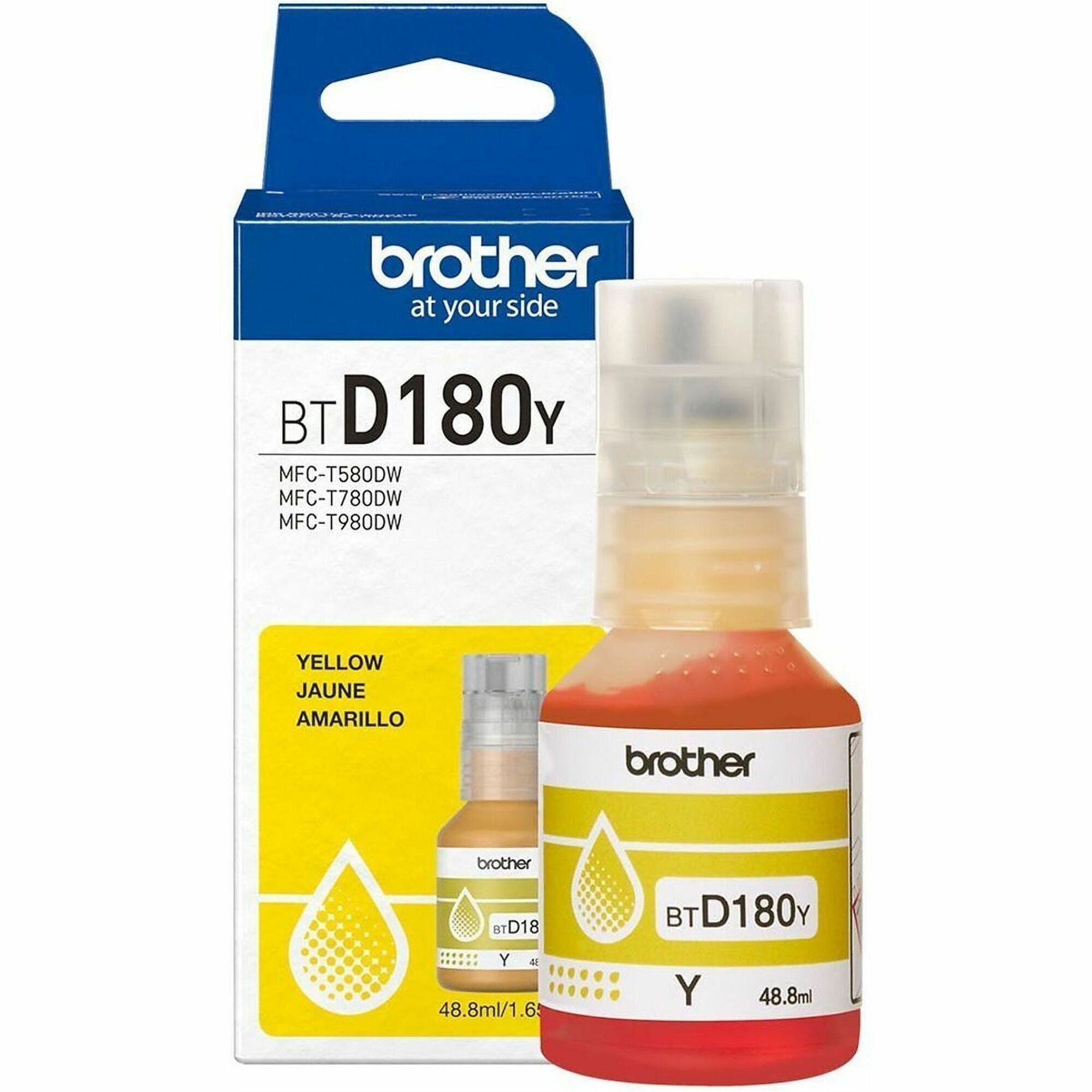 Inkjet - Yellow - 5000 Pages Yellow - 48.8 mL - High Yield - 1 Each