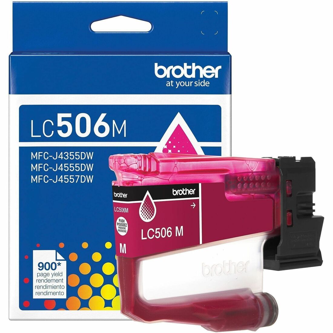 Brother Original Standard Yield Inkjet Ink Cartridge - Magenta - 1 Each - 900 Pages