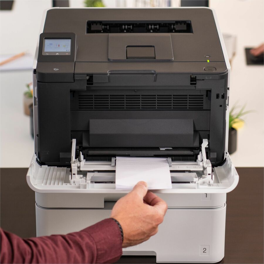 33 ppm Mono / 33 ppm Color - 2400 x 600 dpi Print - Automatic Duplex Print - 250 Sheets Input - Ethernet - Wireless LAN - Apple AirPrint, Mopria, Brother Mobile Connect, Wi-Fi Direct - Plain Paper Print - Gigabit Ethernet - USB