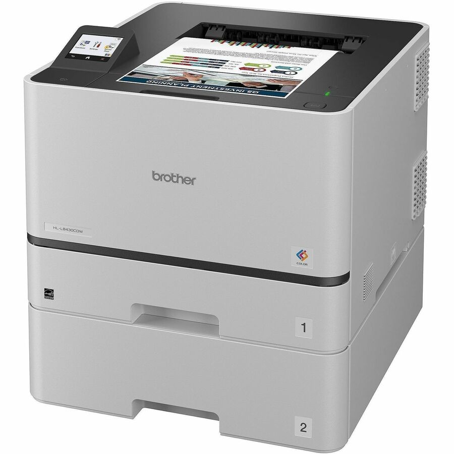 33 ppm Mono / 33 ppm Color - 2400 x 600 dpi Print - Automatic Duplex Print - 250 Sheets Input - Ethernet - Wireless LAN - Apple AirPrint, Mopria, Brother Mobile Connect, Wi-Fi Direct - Plain Paper Print - Gigabit Ethernet - USB