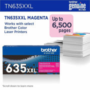 Brother Original Super High Yield Laser Toner Cartridge - Magenta - 1 Each - 6500 pages