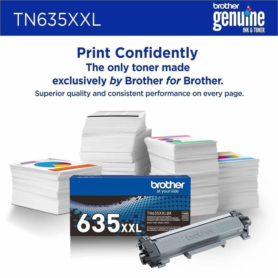 Brother Original Super High Yield Laser Toner Cartridge - Black - 1 Each - 7,500 pages