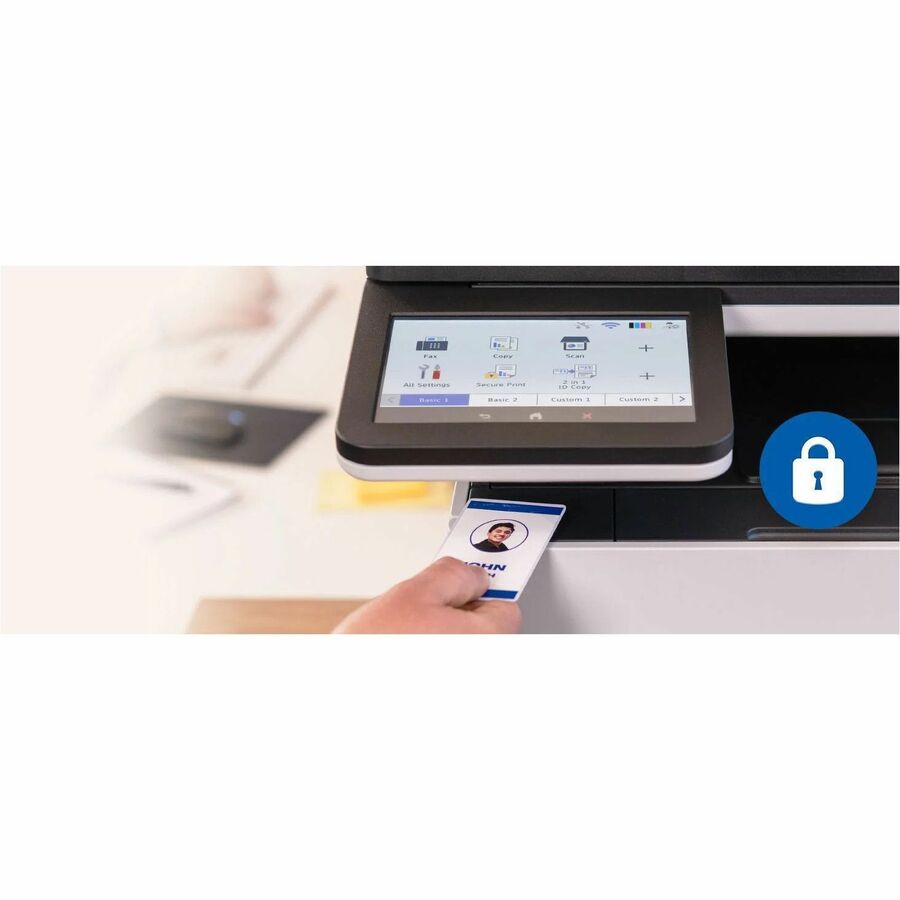 Copier/Printer/Scanner - 33 ppm Mono/33 ppm Color Print - 2400 x 600 dpi Print - Automatic Duplex Print - Gigabit Ethernet - Wireless LAN - Apple AirPrint, Mopria, Brother Mobile Connect, Wi-Fi Direct - USB