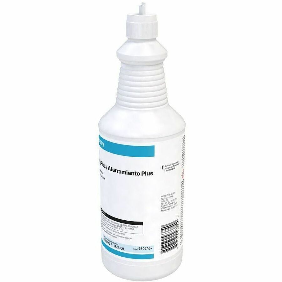 For Multipurpose - Ready-To-Use - Liquid - 32 fl oz (1 quart) - 1 to 2 pH - Acidic, Citrus Scent - Recommended For: Stain Remover, Odor Remover - Deodorize - Green - 12 / Carton