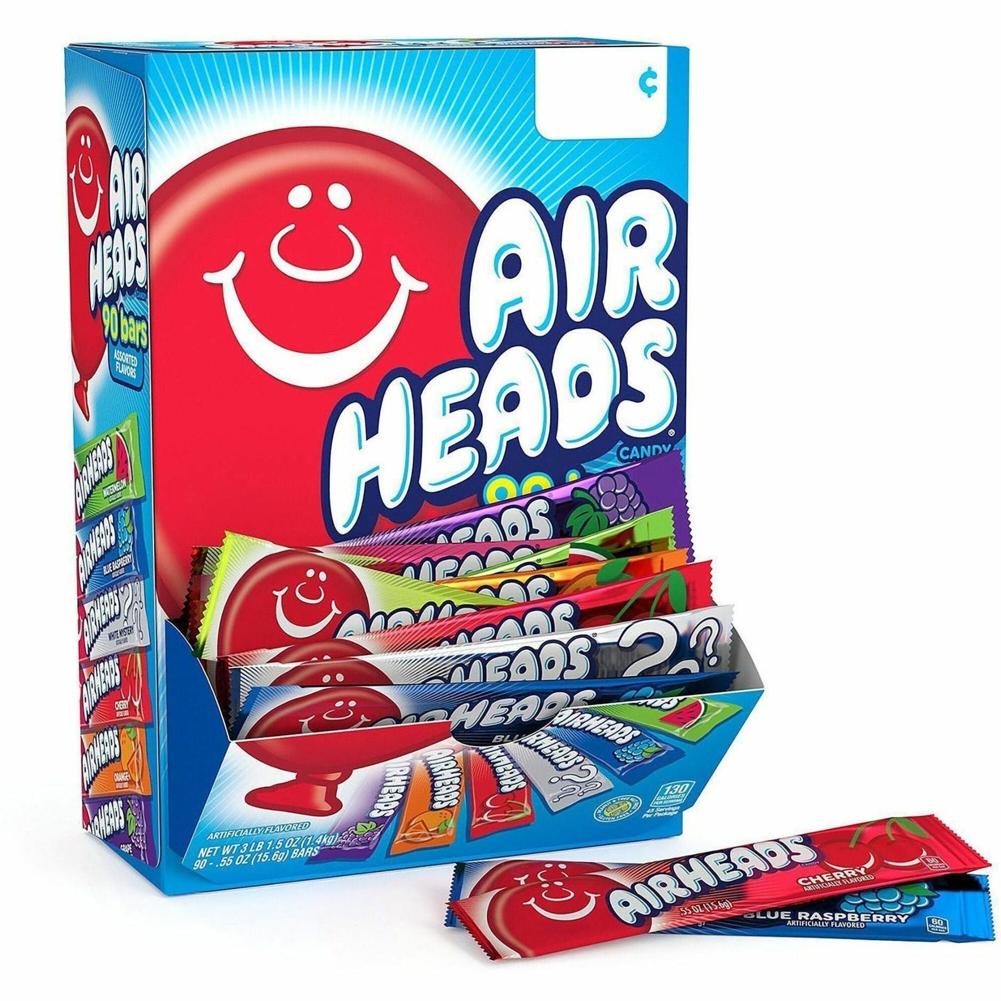 Orange, Blue Raspberry, Cherry, Watermelon, Grape - 90 /Bag - 1 Carton