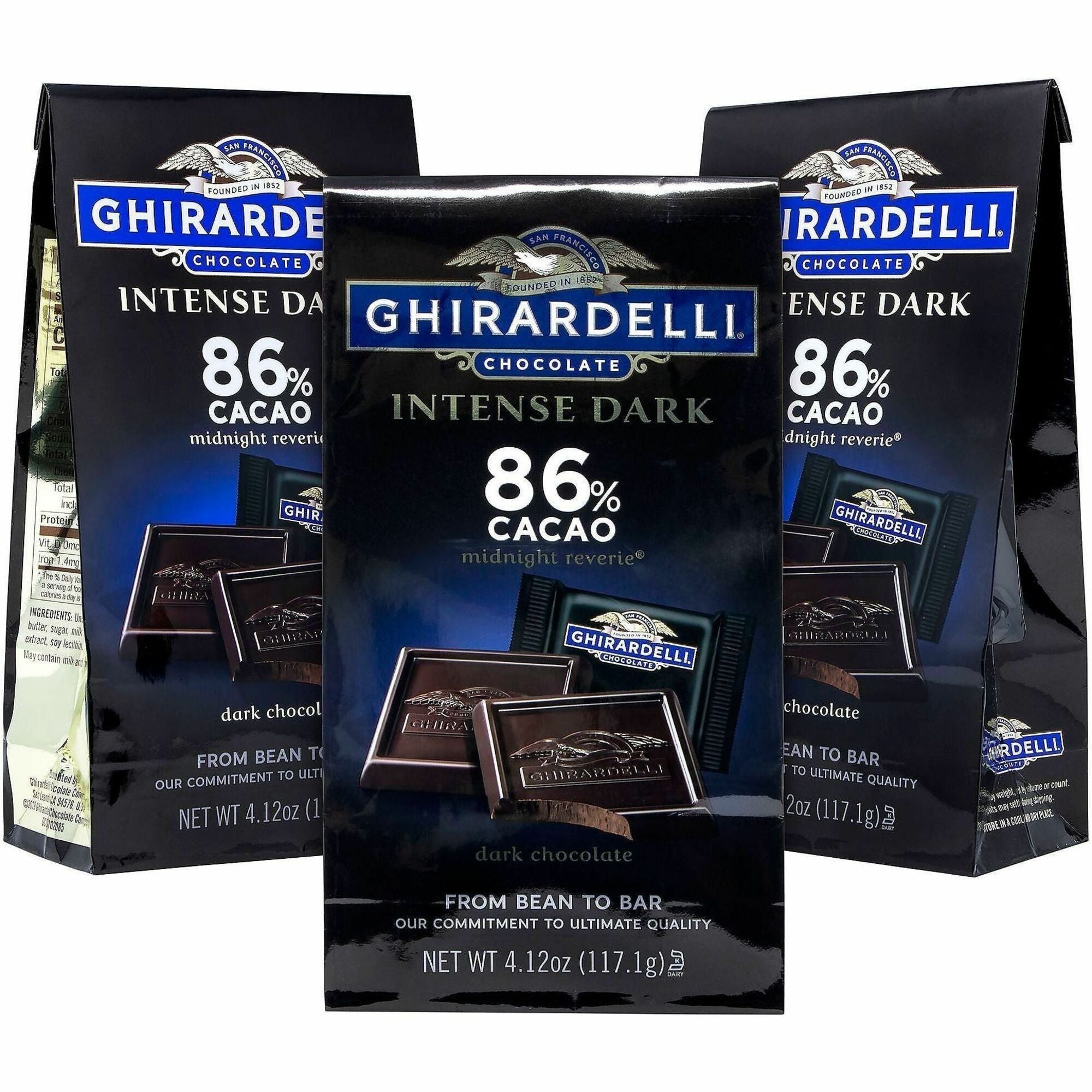 Dark Chocolate - 3 /Bag - 1 Carton