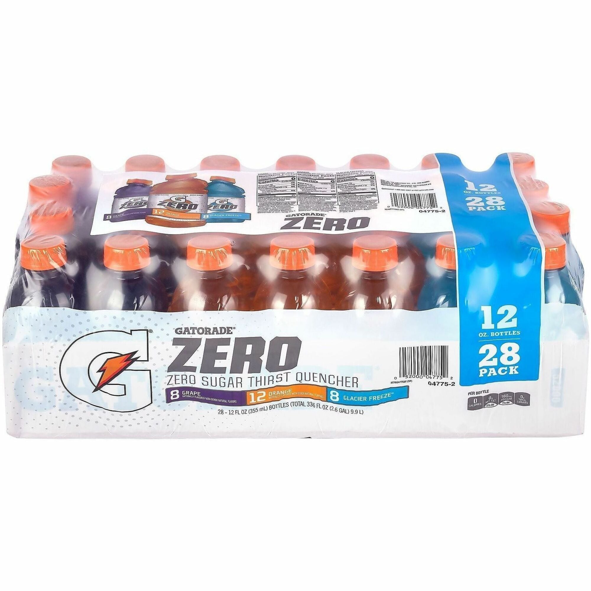 Sugar Free - Orange, Grape, Glacier Freeze - 28/Bag - 1 Carton