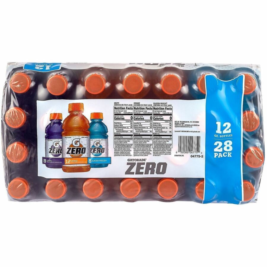 Sugar Free - Orange, Grape, Glacier Freeze - 28/Bag - 1 Carton