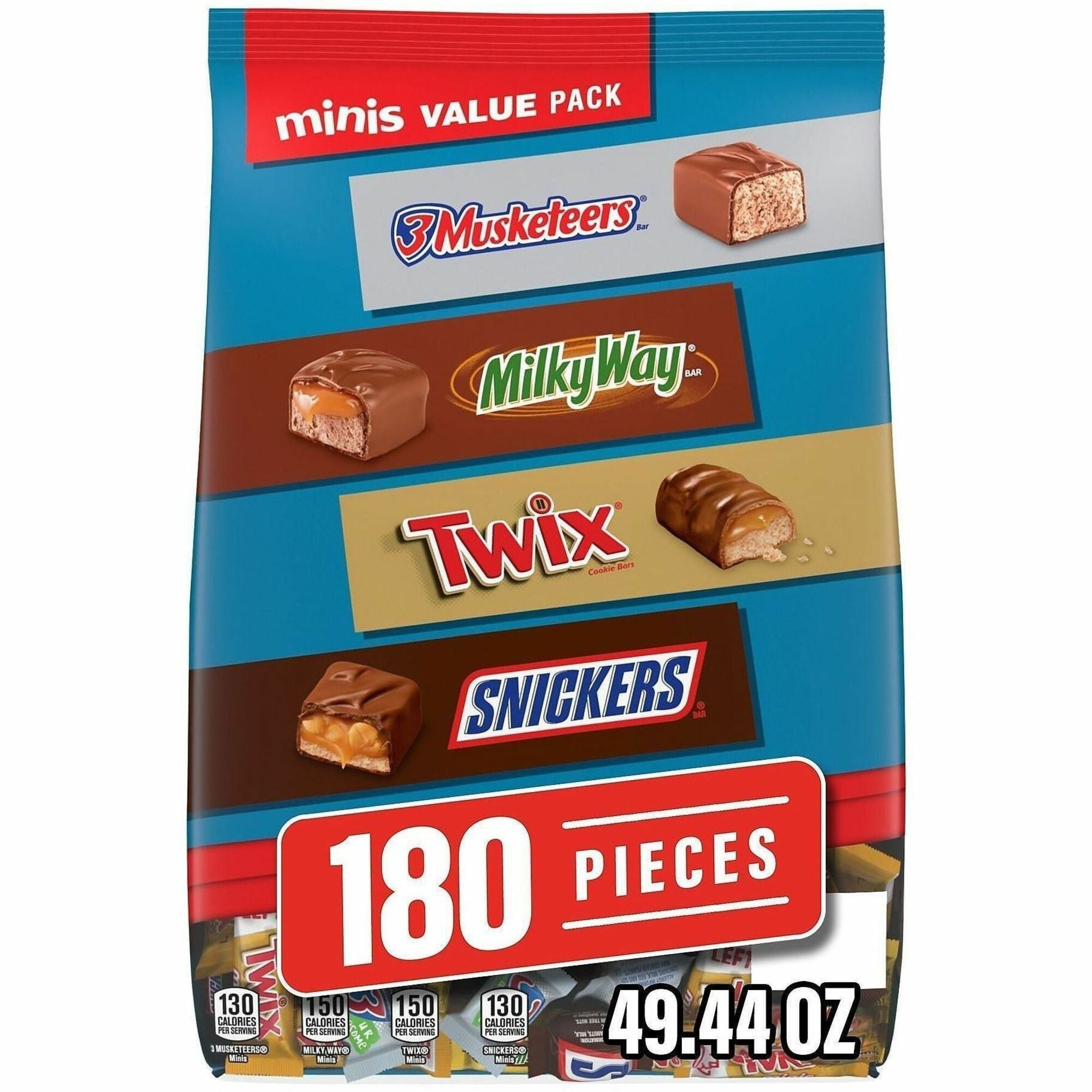 Assorted - 180 /Bag - 1 Carton