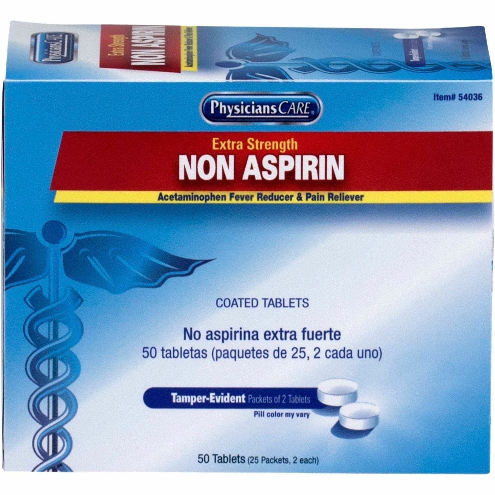 For Headache, Pain, Arthritis, Common Cold, Menstrual Cramp - 2 Tablets/Packet - 50 / Box
