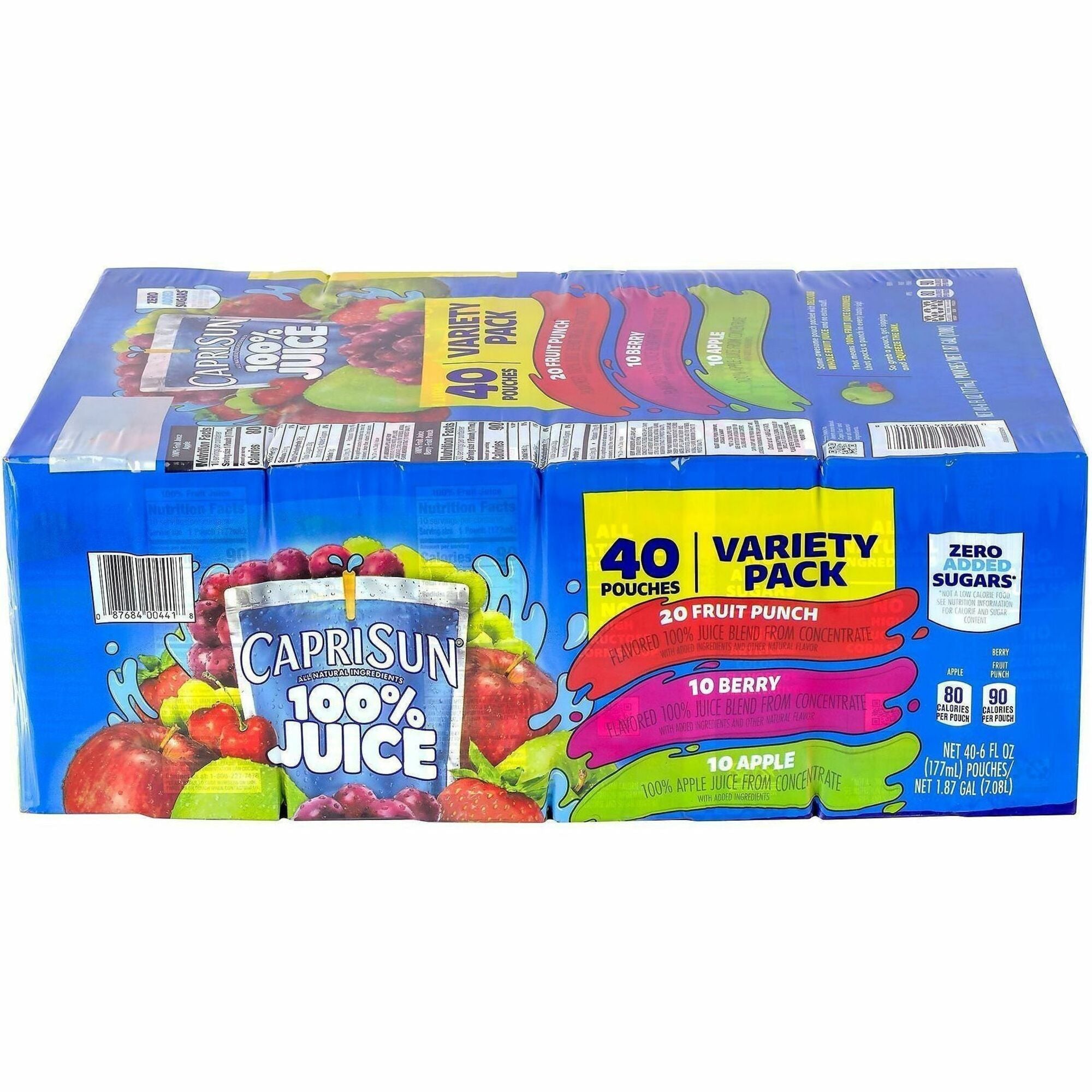 Fruit Punch, Apple, Berry - 1 Carton