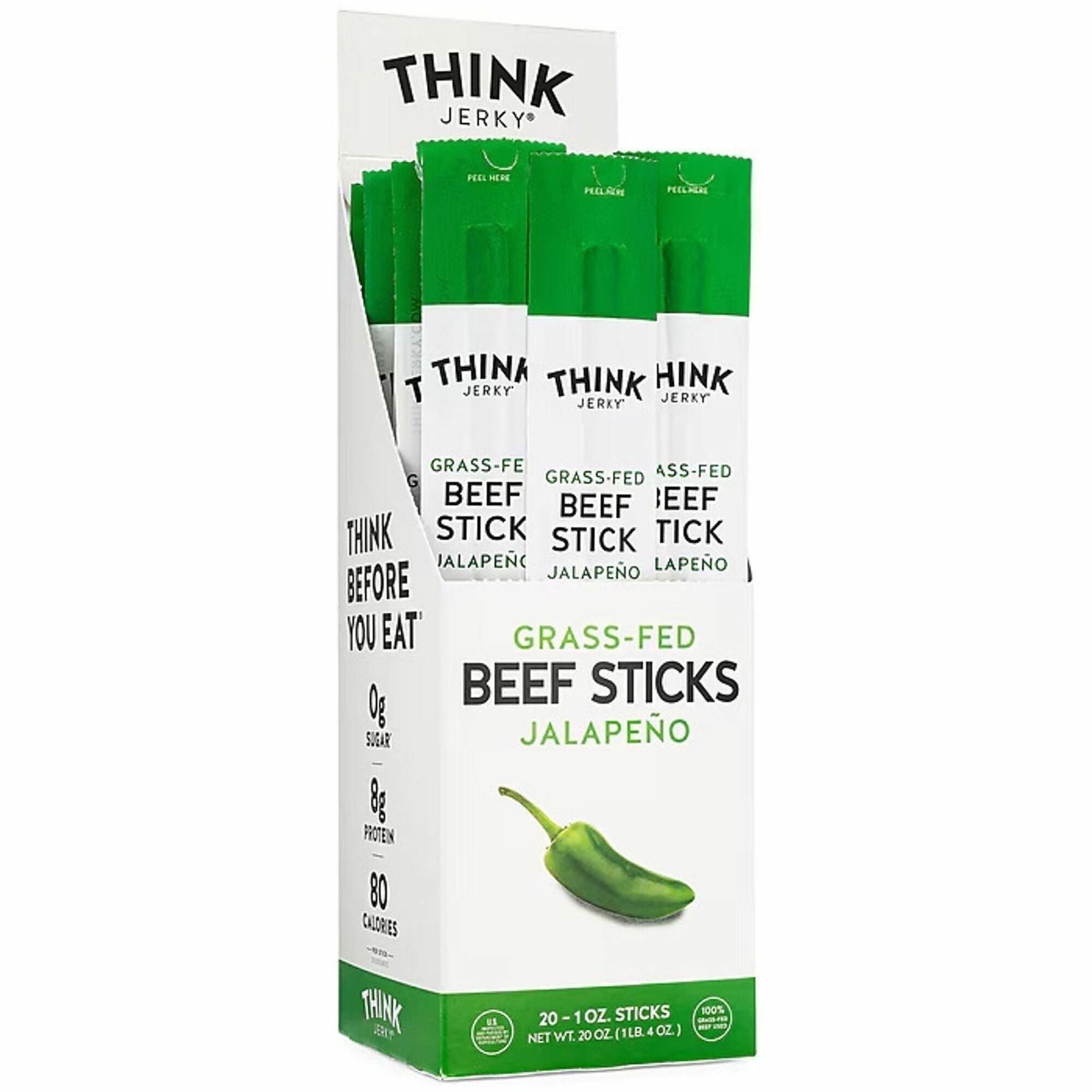 Jalapeno, Garlic, Onion, Beef - 20/Bag - 1 Carton