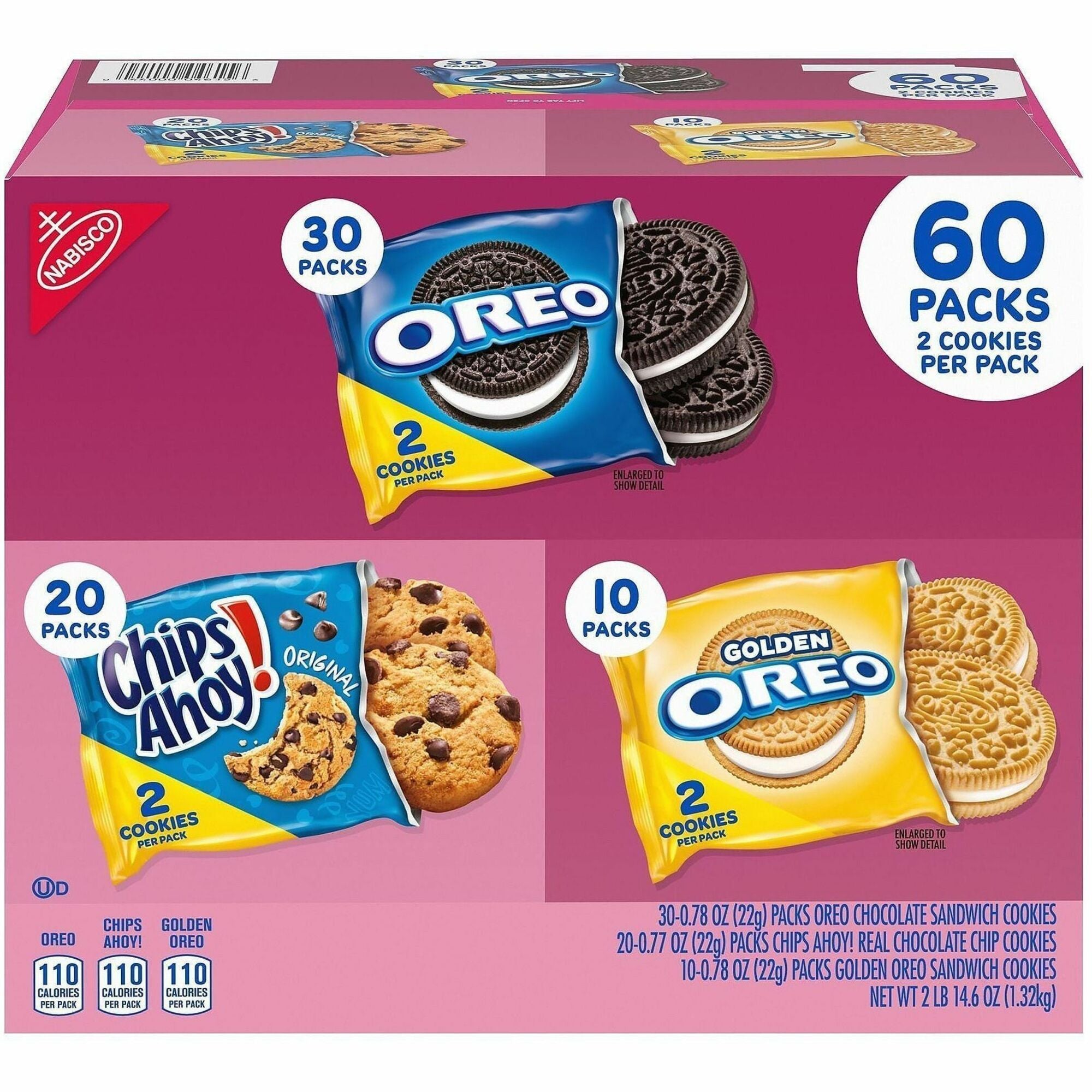 Individually Wrapped - Assorted - 0.77 oz - 60/Bag - 1 Carton