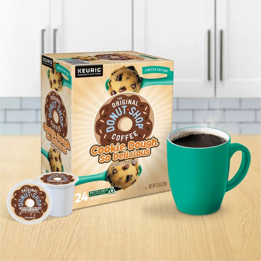 Light - 24 K-Cup - K-Cup, Pod - Cookie Dough So Delicious - Kosher - 4 / Carton
