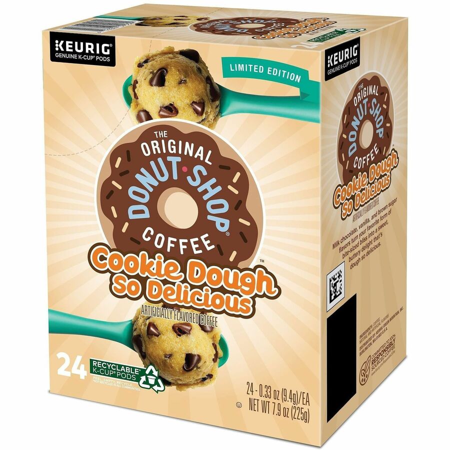Light - 24 K-Cup - K-Cup, Pod - Cookie Dough So Delicious - Kosher - 4 / Carton