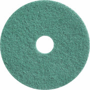 TASKI Twister Diamond Floor Pads - Round - 14" Diameter - Cleaning, Polishing, Floor - Green - 2 / Pack