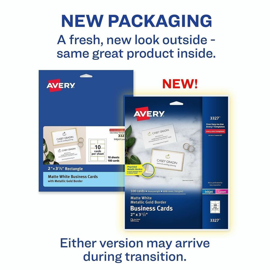 Avery Business Card